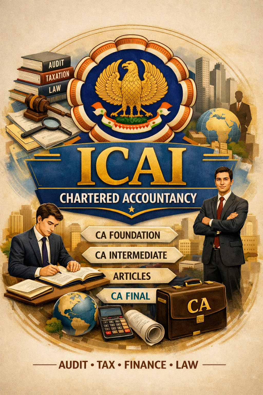 What is ICAI/CA India qualification? Indian accountancy qualification explained.